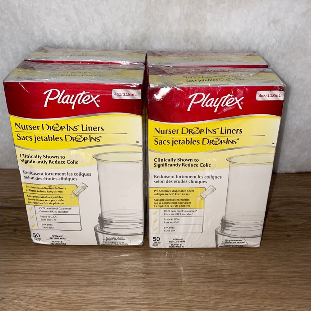 Playtex Nurser Drop-Ins Liners 200 Total NEW